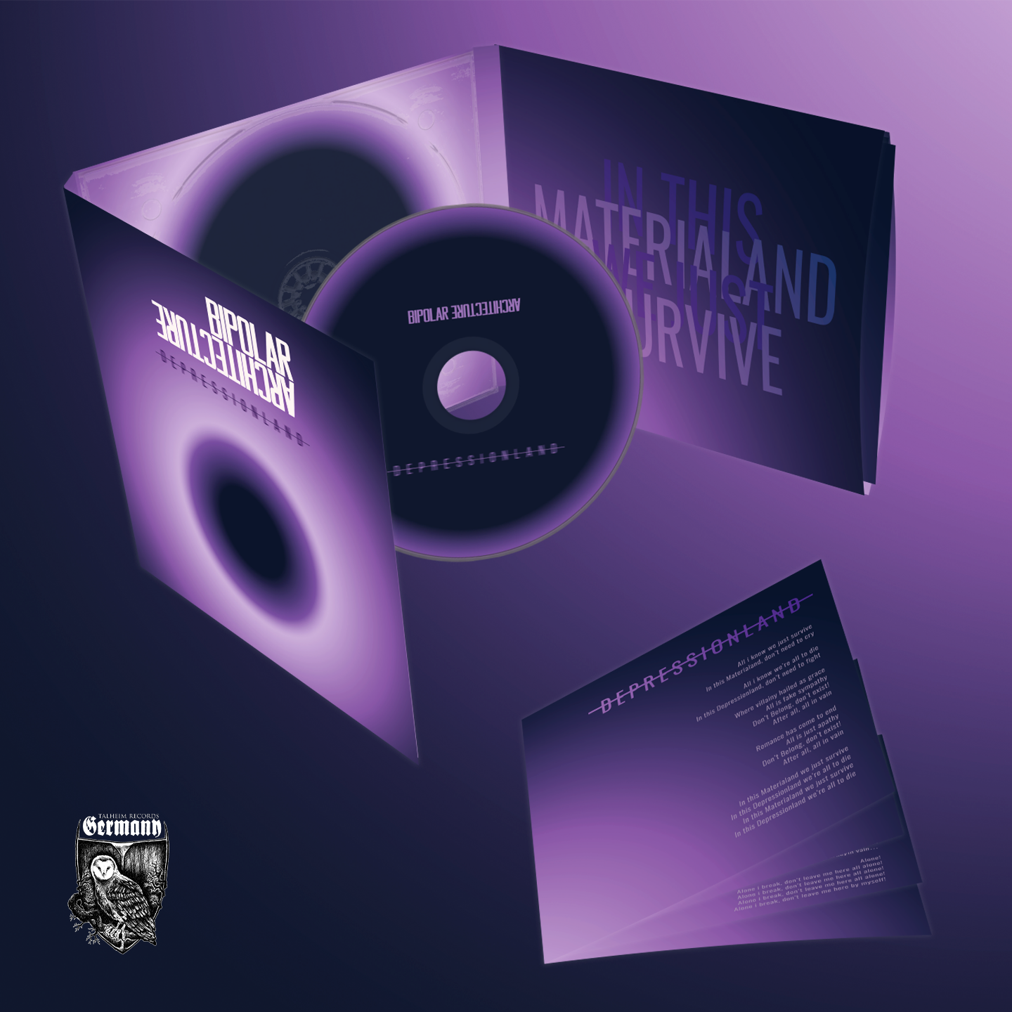 Bipolar Architecture - Depressionland Digipack Bipolar Architecture - Depressionland Digipack