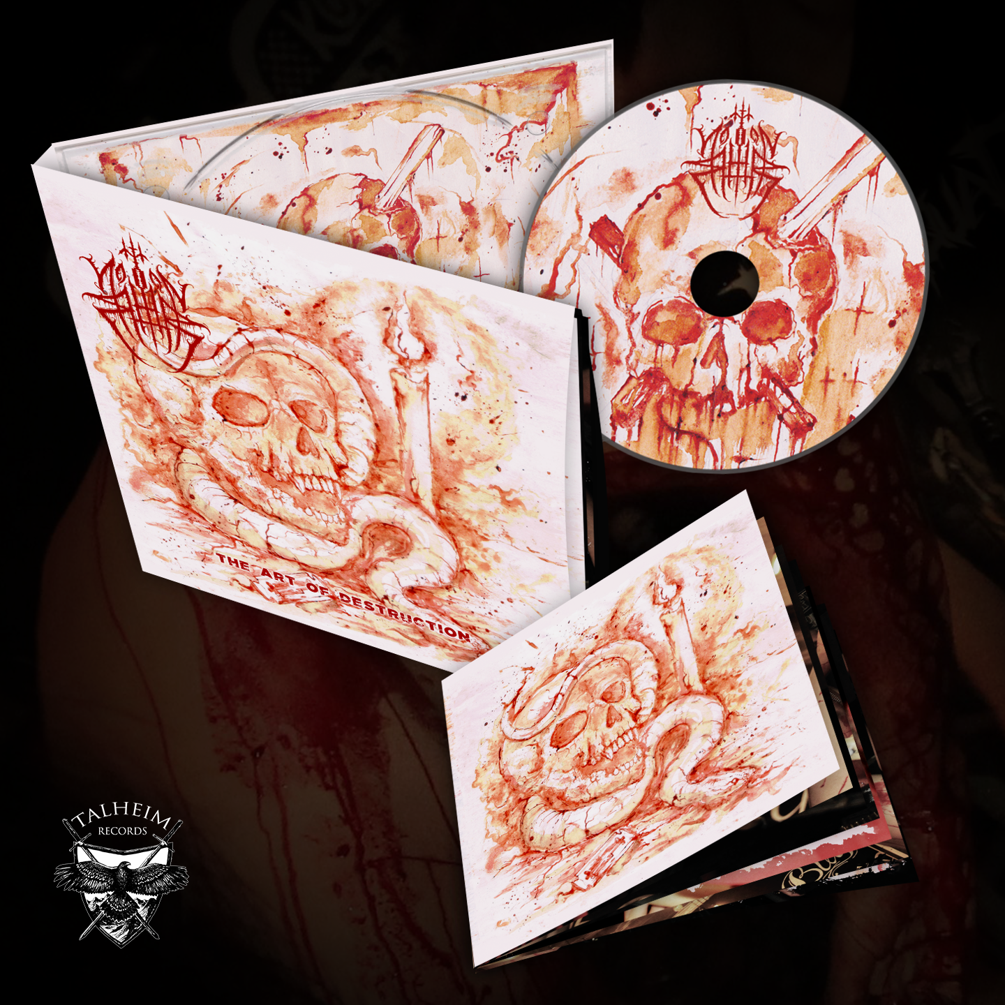 Northorn - The Art Of Destruction CD Digipak Northorn - The Art Of Destruction CD Digipak