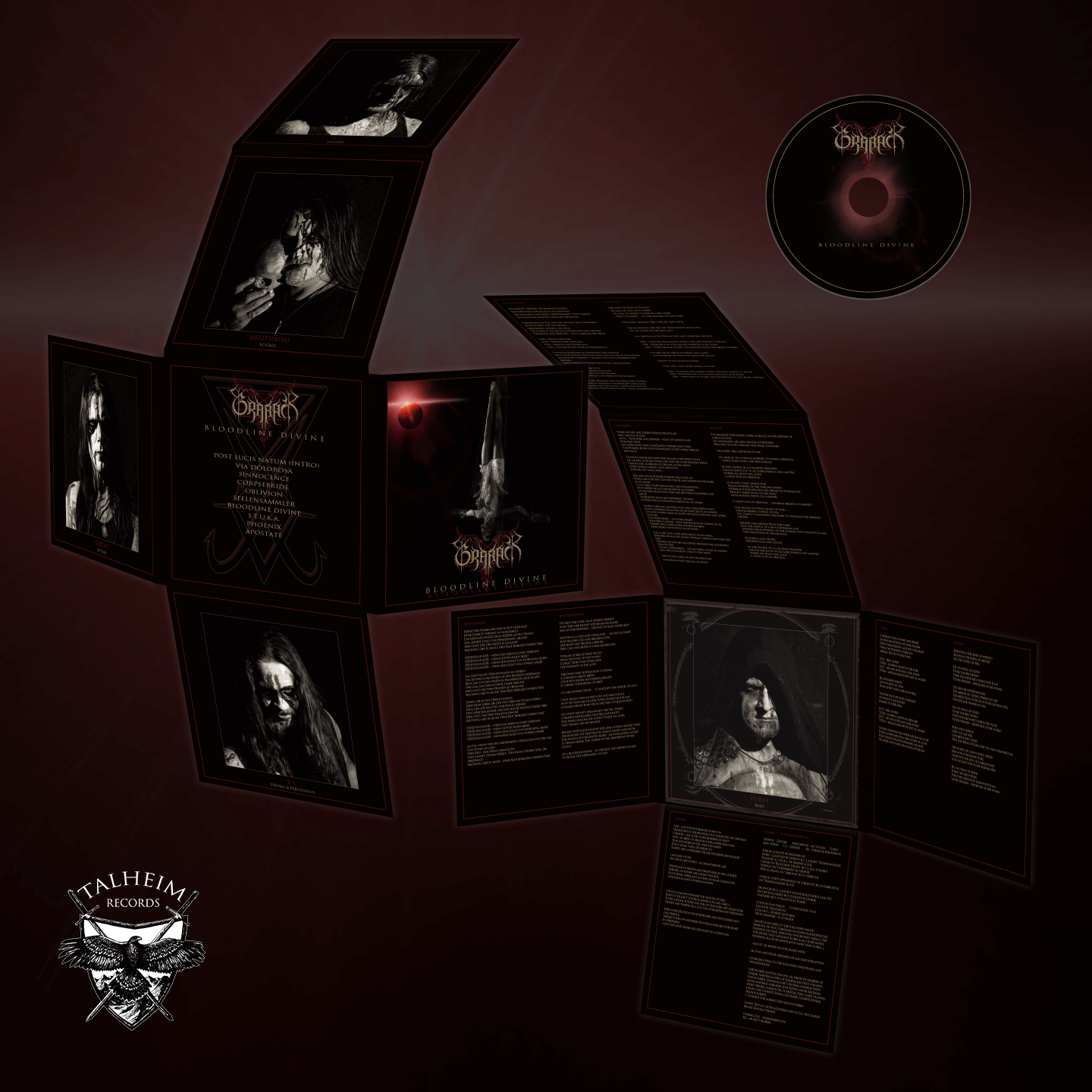 Grabak - Bloodline Divine CD Digipack Grabak - Bloodline Divine CD Digipack