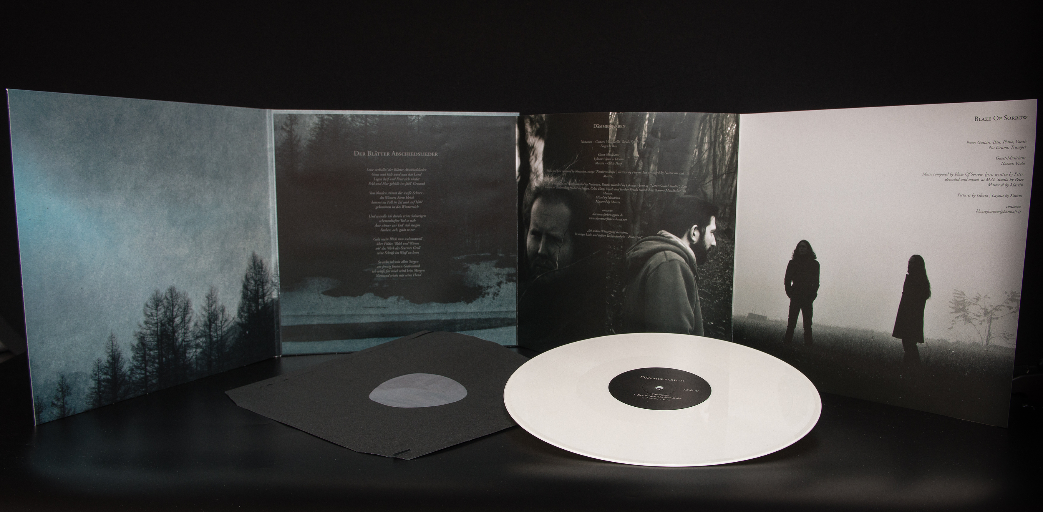 Dämmerfarben / Blaze Of Sorrow - Geister des Winters LP Gatefold White