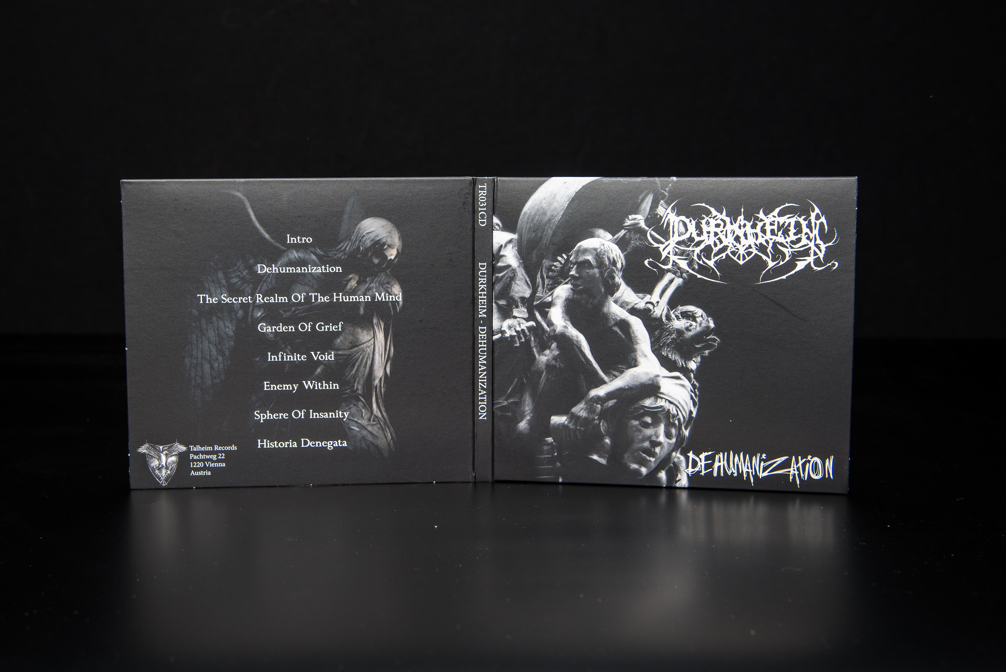 TR031CD_Durkheim_-_Dehumanization_Presentation_1 Durkheim - Dehumanization CD Digipack