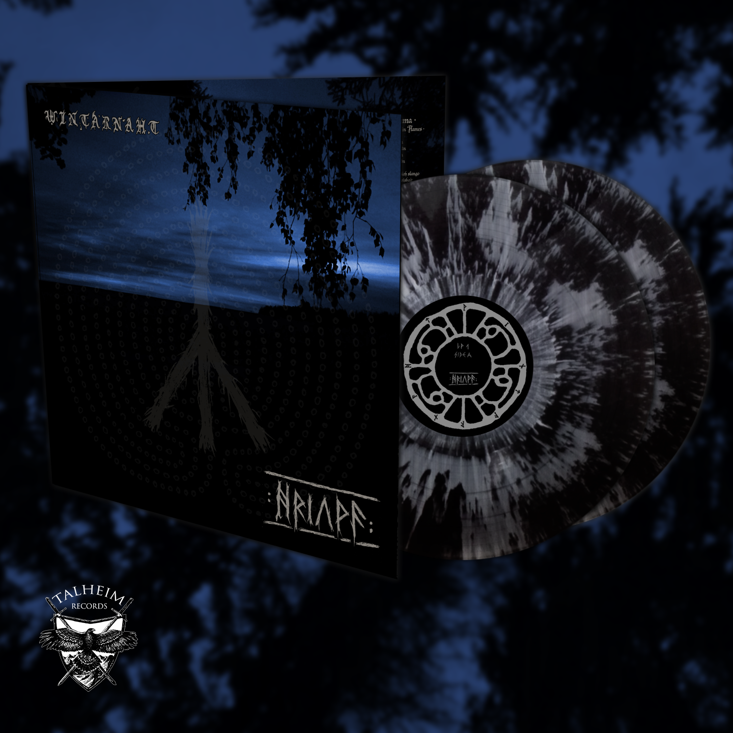 Wintarnaht - Hriuwa DLP Gatefold (Weiß mit schwarzen Spritzer) Wintarnaht - Hriuwa DLP Gatefold (Weiß mit schwarzen Spritzer)