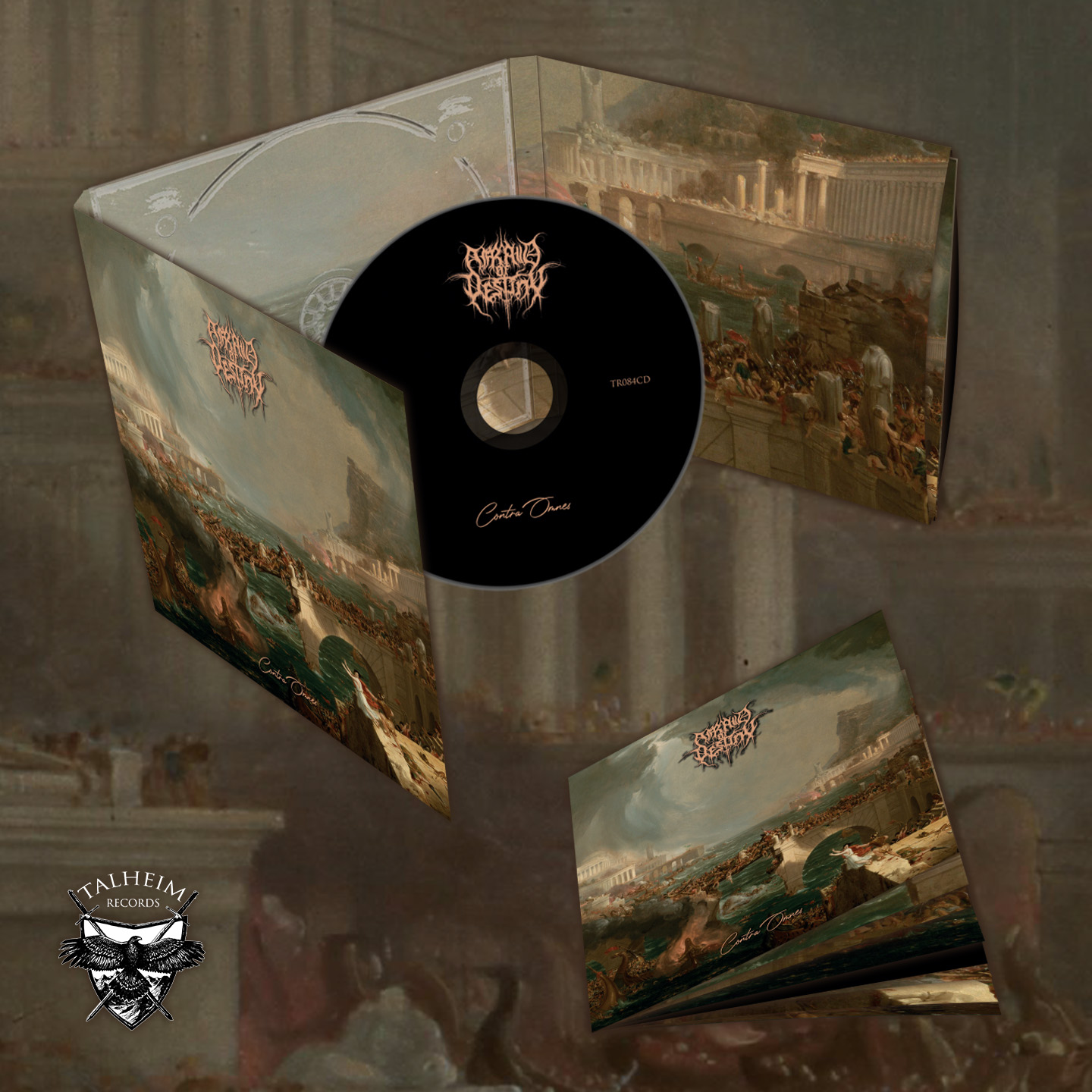 Afraid Of Destiny - Contra Omnes CD Digipack Afraid Of Destiny - Contra Omnes CD Digipack