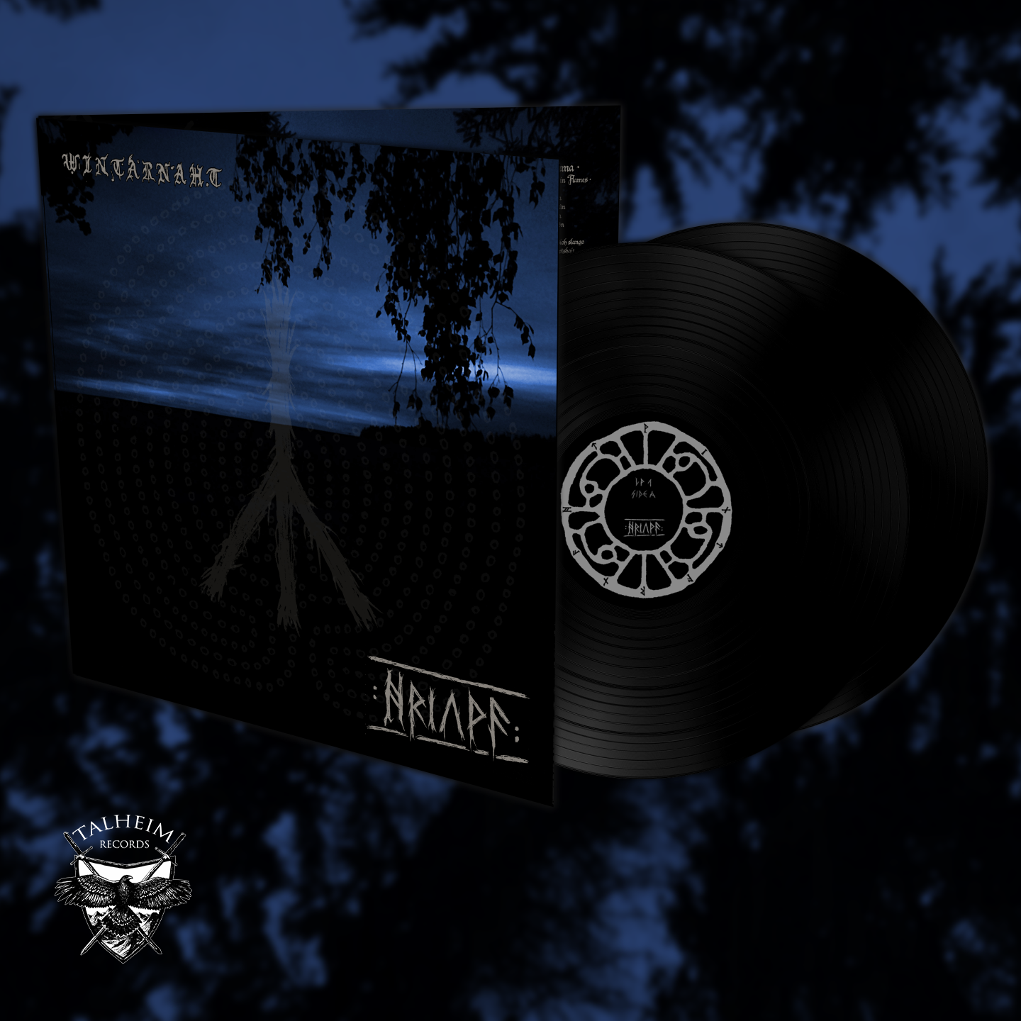 Wintarnaht - Hriuwa DLP Gatefold (Schwarz) Wintarnaht - Hriuwa DLP Gatefold (Schwarz)