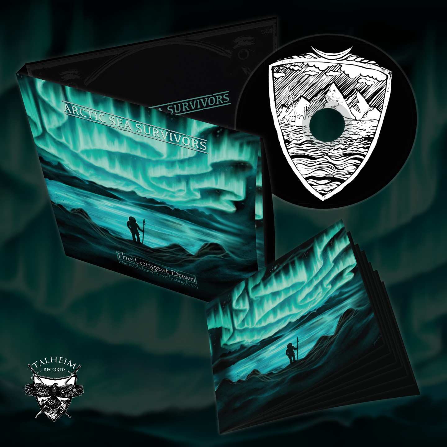 Arctic Sea Survivors - The Longest Dawn (the souls burn in everlasting fires) CD Digipack Arctic Sea Survivors - The Longest Dawn (the souls burn in everlasting fires) CD Digipack