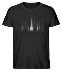 Dark Forest (Herren/Unisex Premium Organic Shirt ST/ST) Miro Lange Art 1