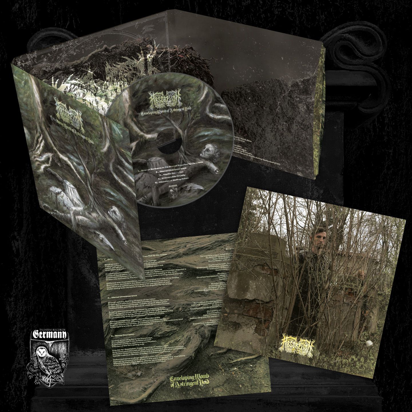 Absorption – Enveloping Womb Of Astringent Void CD Digipak