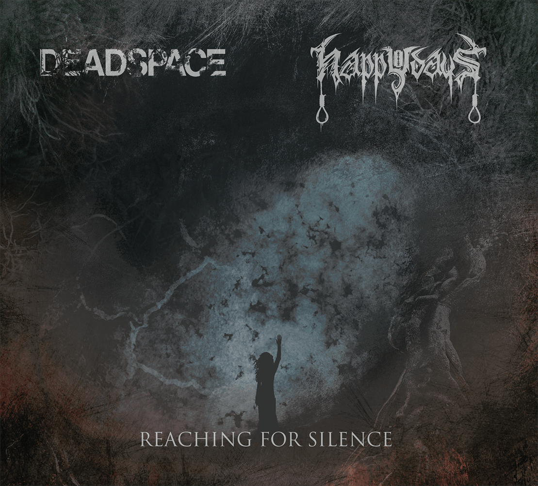 Deadspace / Happy Days - Reaching For Silence CD + T-Shirt (Männer)